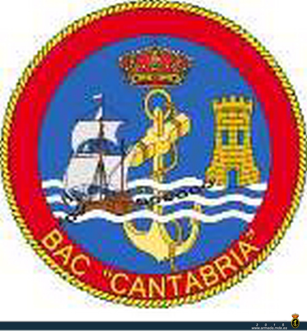Escudo del "Cantabria"